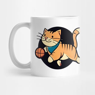 Cat Basketball Mug